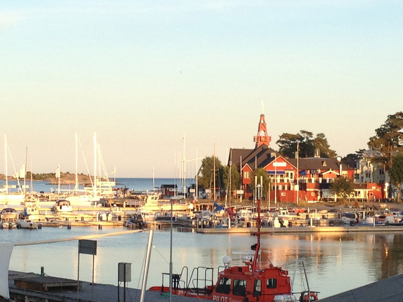 Bilder från Sandhamn tagna av Viveca